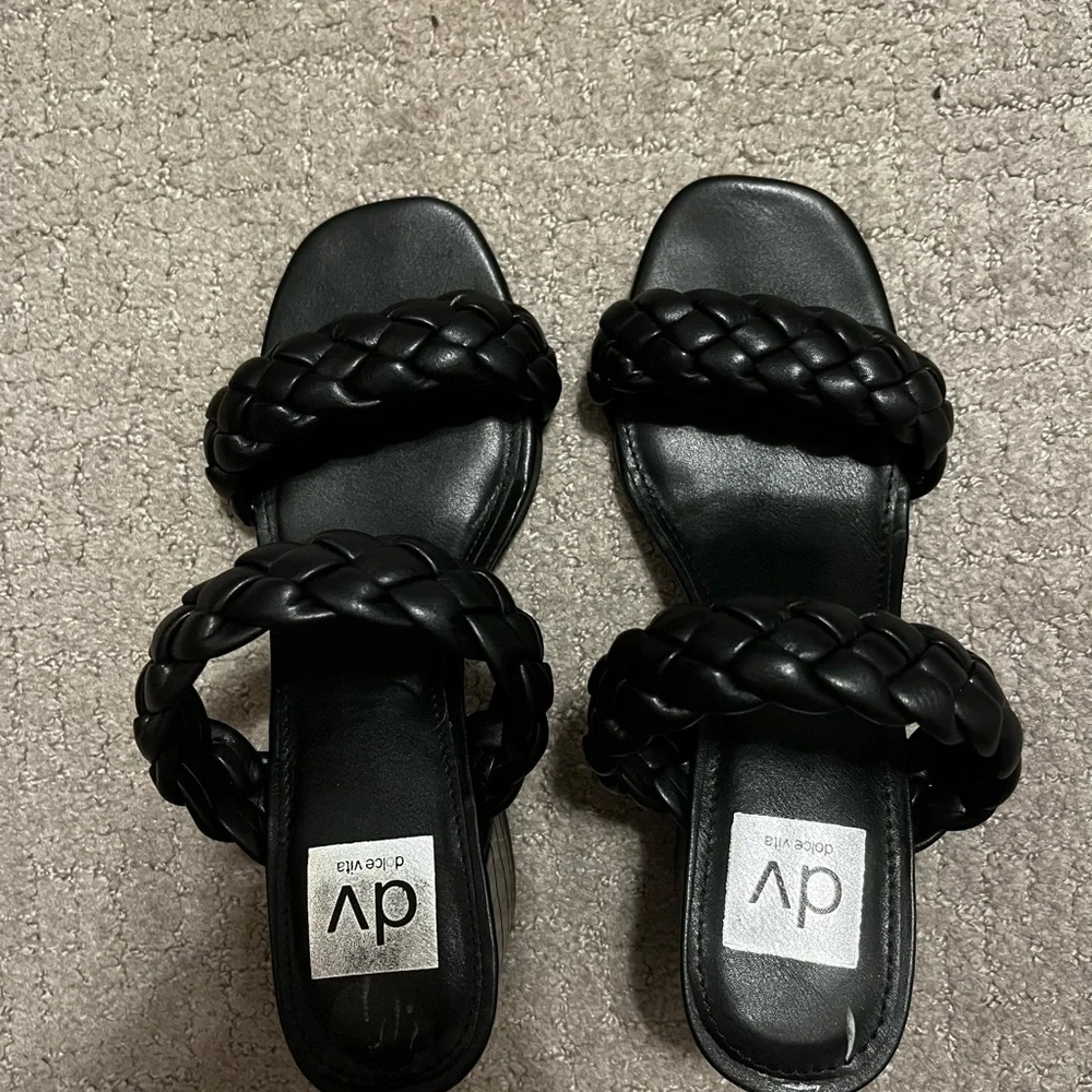 Dolce Vita braided block heels - Picture 4 of 6